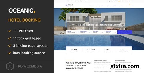 ThemeForest - Oceanic - Hotel Booking PSD template 15934673