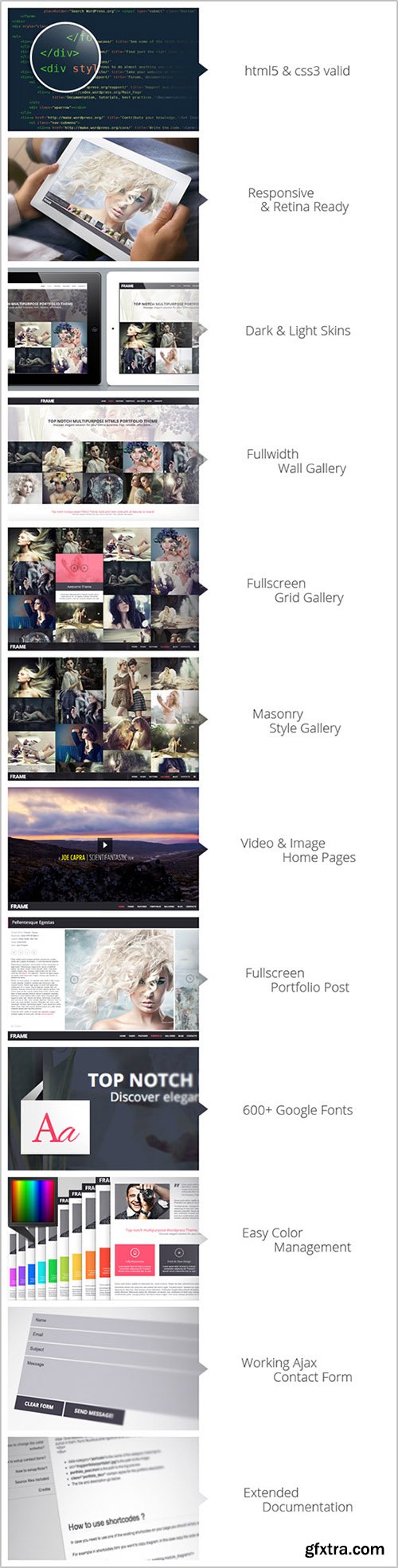 GT3Themes - Frame Photography Responsive Website Template