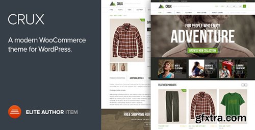 ThemeForest - Crux v1.7 - A modern and lightweight WooCommerce theme - 6503655