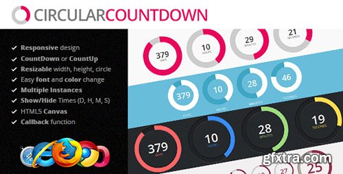 CodeGrape - Circular Countdown jQuery Plugin (Update: 28 July 16) - 2038