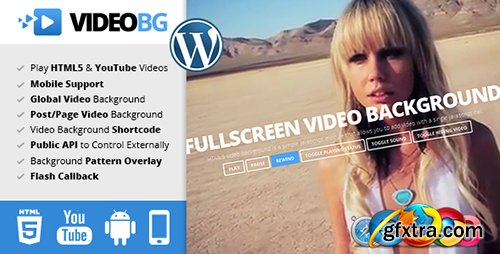 CodeGrape - HTML5 Video Background WordPress Plugin (Update: 28 July 16) - 4220