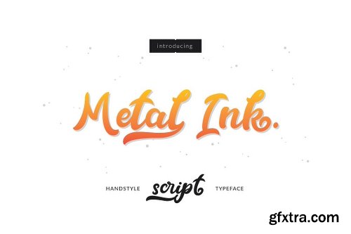 CreativeMarket Metal Ink Typeface 1138559