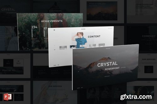 Graphicriver Crystal PowerPoint Template 19158684