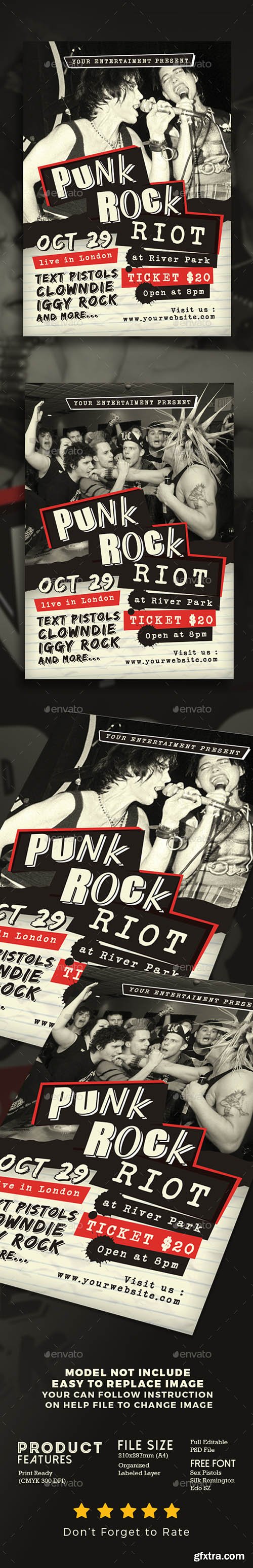 Graphicriver Punk Rock Concert 18265780