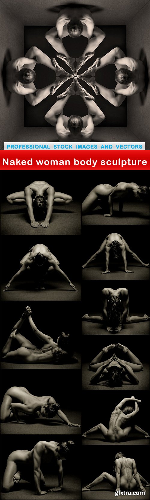 Naked woman body sculpture - 12 UHQ JPEG