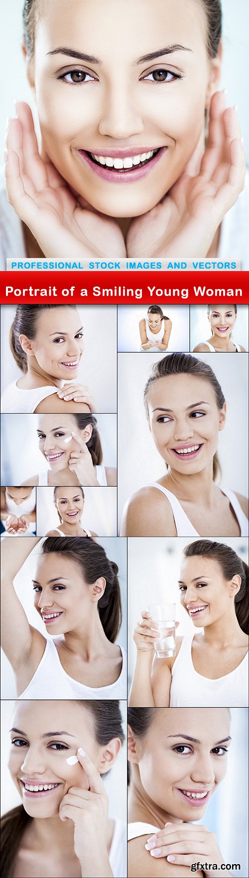 Portrait of a Smiling Young Woman - 12 UHQ JPEG