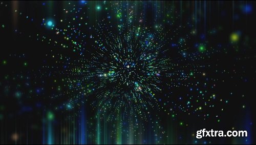 Abstract vj space background 2