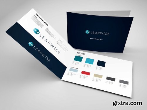 CreativeMarket Basic Brand Style Guide Template 1138255