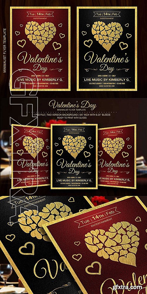 CM - Valentine\'s Day Flyer Template 1153469