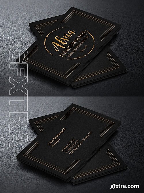 CM - Jewelry Shop Business Card Template 1154000