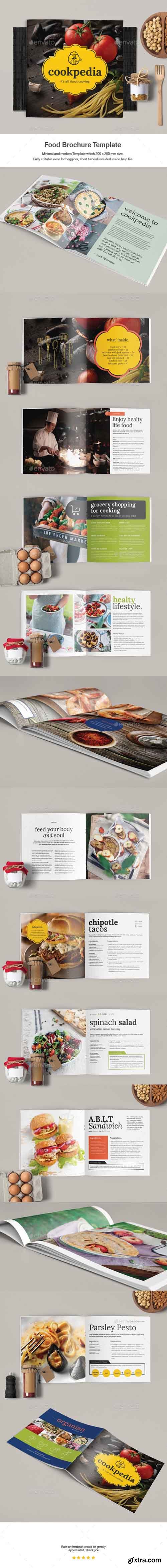 GR - Food Brochure Template 18597072