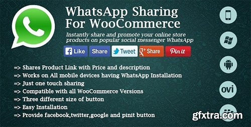 CodeCanyon - Social & WhatsApp Sharing For WooCommerce v2.0 - 10643908