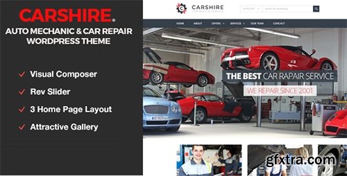 ThemeForest - Car Shire v1.7 - Auto Mechanic & Car Repair WordPress Theme - 13725707