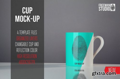 CreativeMarket Cup Mock-Up 1143316