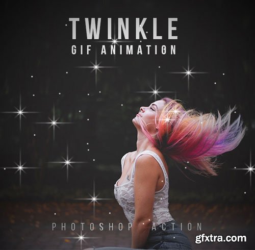 GraphicRiver - Twinkle Gif Animation Photoshop Action - 19268216