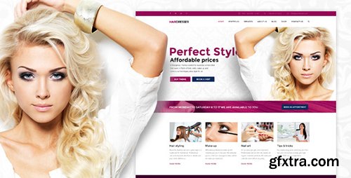 ThemeForest - Hairdresser v1.1.5 - Hair Salon WordPress theme - 13467617