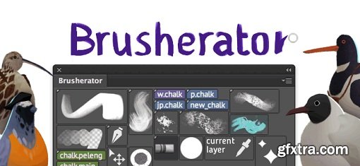 Brusherator v1 for Photoshop CC+ (Mac OS X)