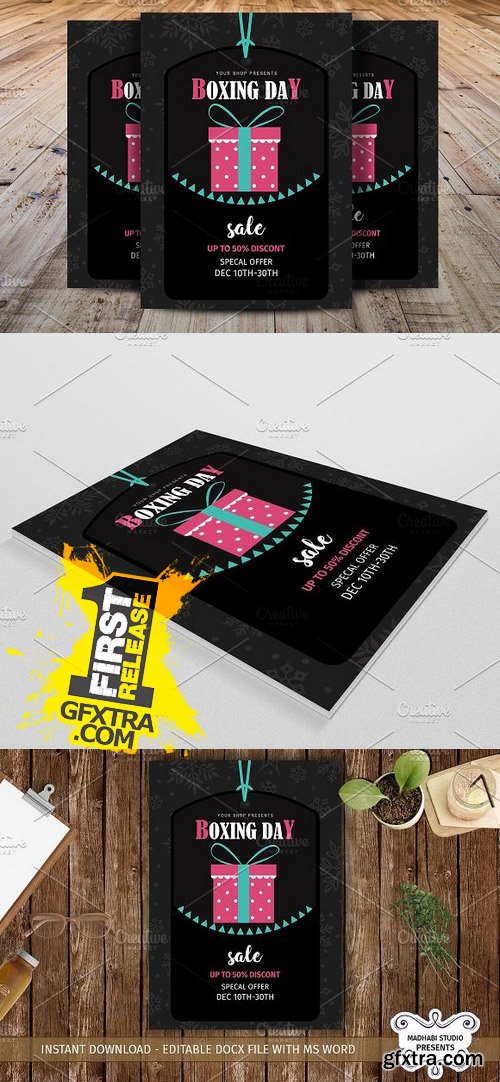 CM - Boxing Day Flyer Template 1105420