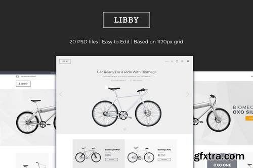 Libby - ECommerce PSD Template