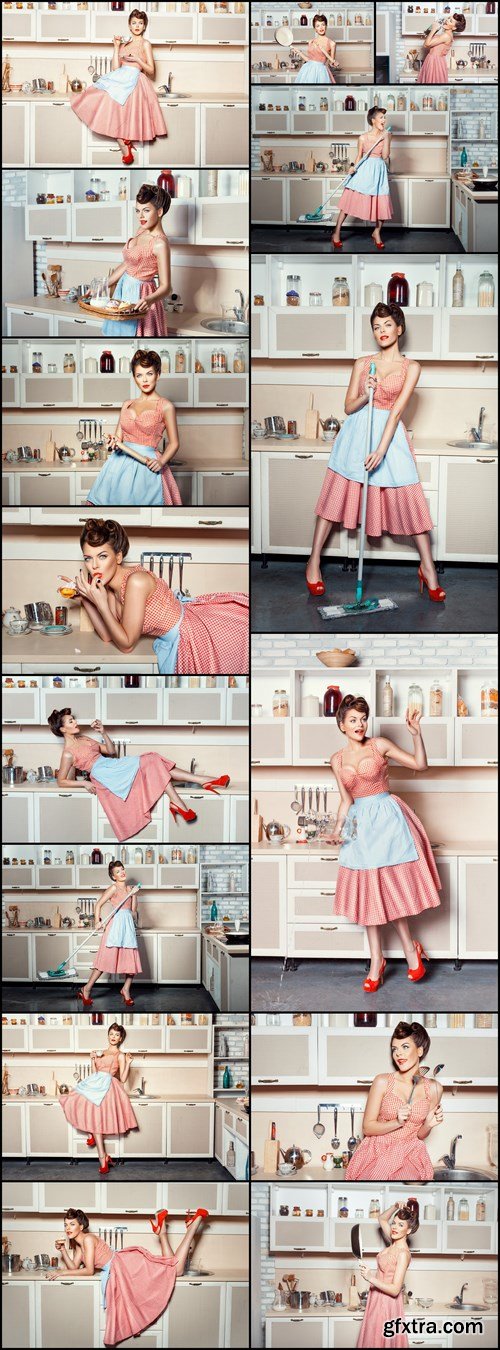 Pin Up Housewife - 15 HQ Images
