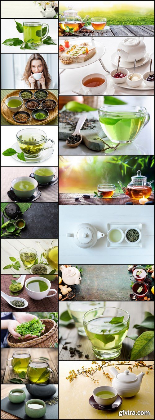 Green Tea - 20 HQ Images
