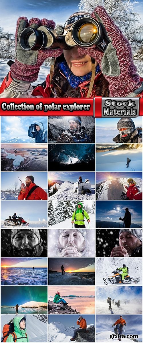 Collection of polar explorer journey snowy desert discoverer 25 HQ Jpeg