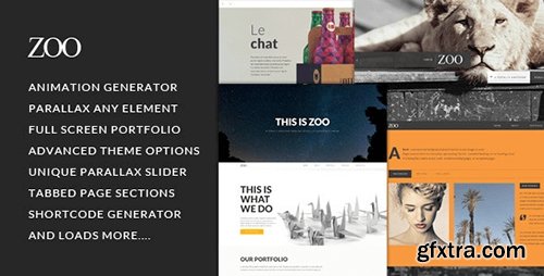 ThemeForest - Zoo v1.1.7 - Responsive One Page Parallax Theme - 6126764
