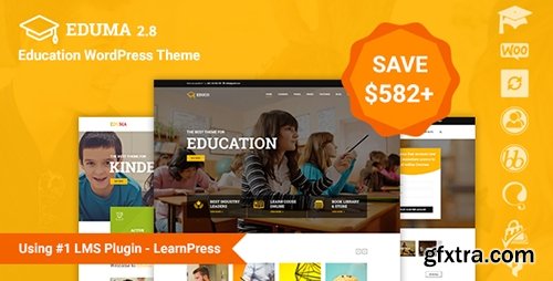 ThemeForest - Eduma v2.8.2 - Education WordPress Theme | Education WP - 14058034