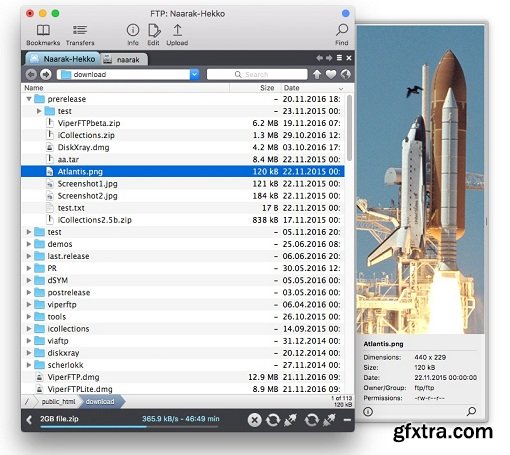 Viper FTP 3.5 (Mac OS X)