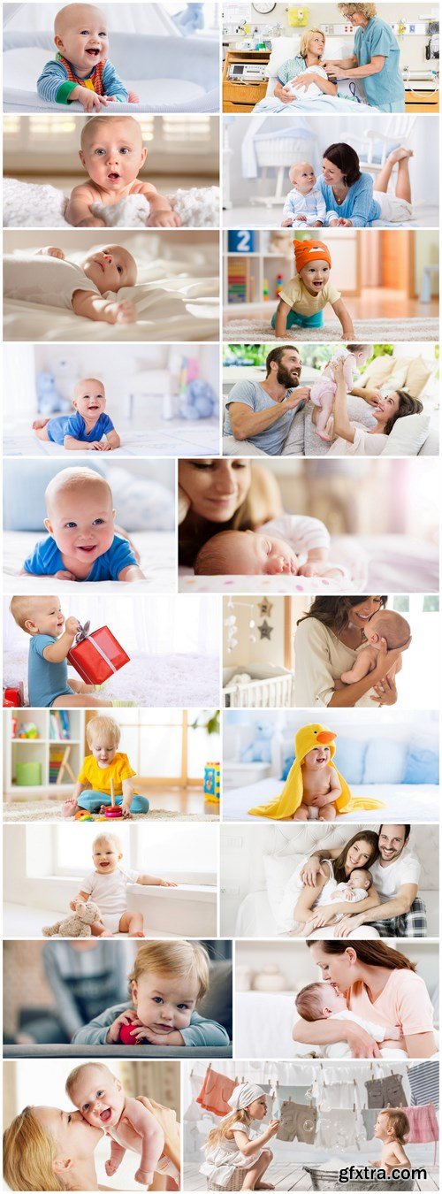 Babies And Parents - 20 HQ Images