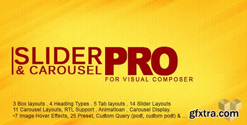 CodeCanyon - Pro Slider & Carousel Layout for Visual Composer v1.6 - Amazingly Display Post & Custom Post - 15396272