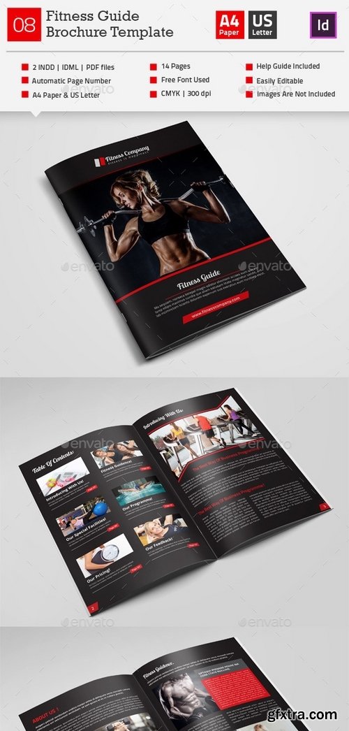 GraphicRiver - Fitness Guide Brochure Template 10216693