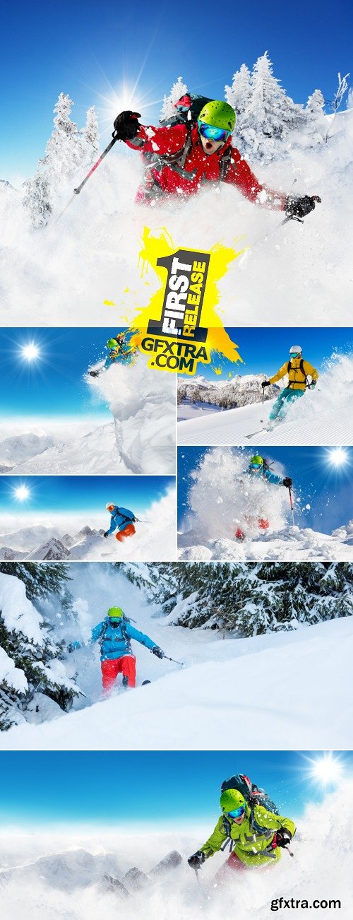 Stock Photo - Ski & Skiing, Skier