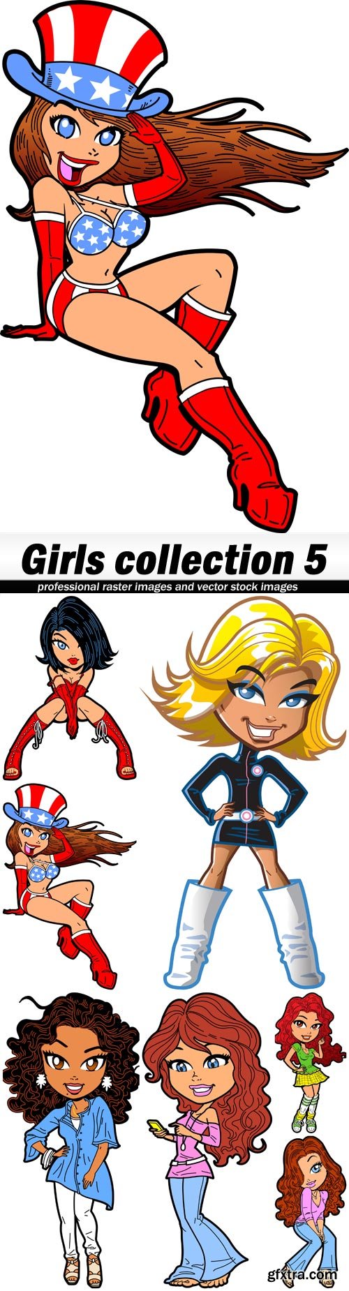 Girls collection 5 - 7 EPS
