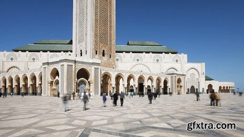 Hassan ii mosque the third largest mosque in the world casablanca Morocco