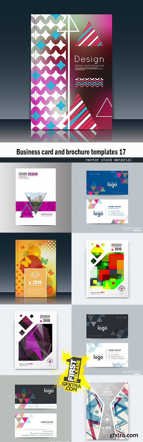 Business card and brochure templates 17