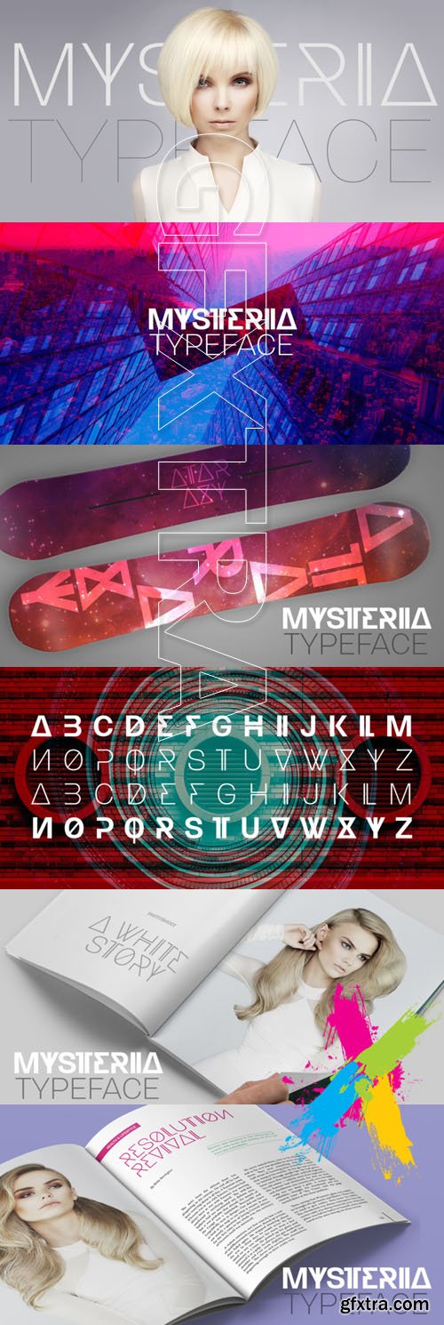 Mysteria typeface Font - $49.00