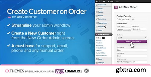 CodeCanyon - Create Customer on Order for WooCommerce v1.26 - 6395319