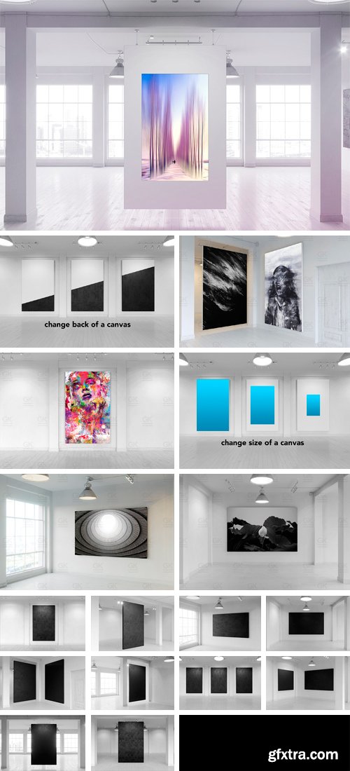 CM 1189353 - Gallery Poster Mock-Up (Day Edition)