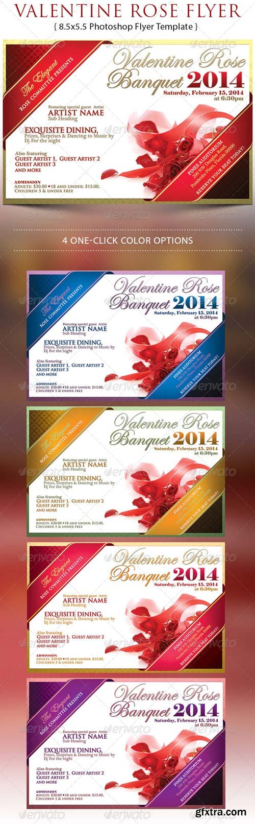 GraphicRiver - Valentine Rose Banquet 6219654