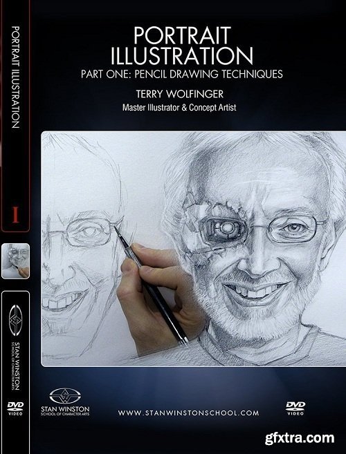 Stan Winston School - Portrait Illustration Part 1: Pencil Drawing Techniques