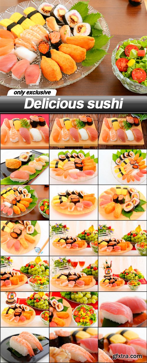 Delicious sushi - 21 UHQ JPEG