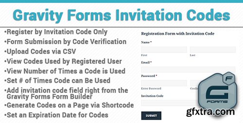CodeCanyon - Gravity Forms Invitation Codes v3.0 - 11441758
