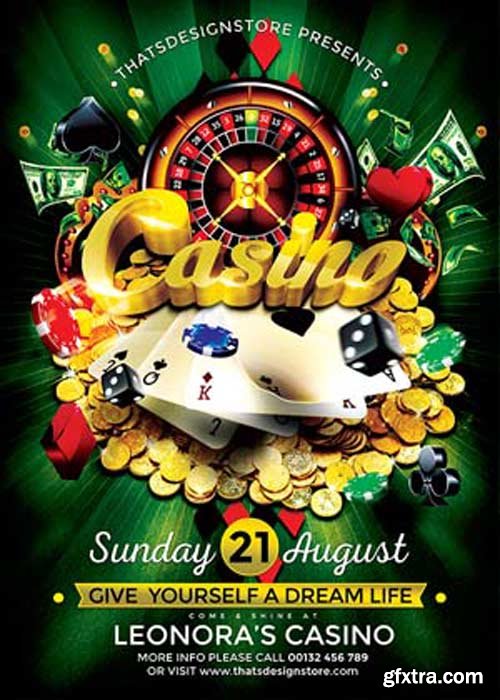 Casino Flyer V11 Template