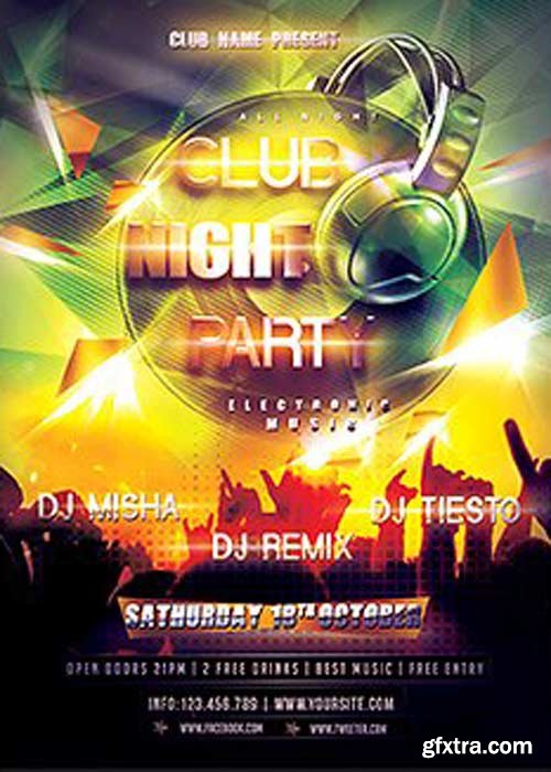 Nightclub Flyer Template V11 Flyer Template