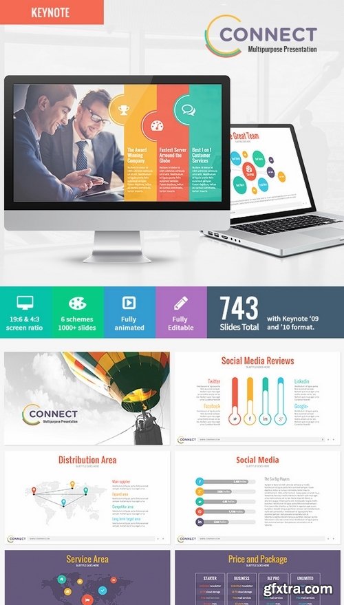 GraphicRiver - Connect - Modern Keynote Template 8975842