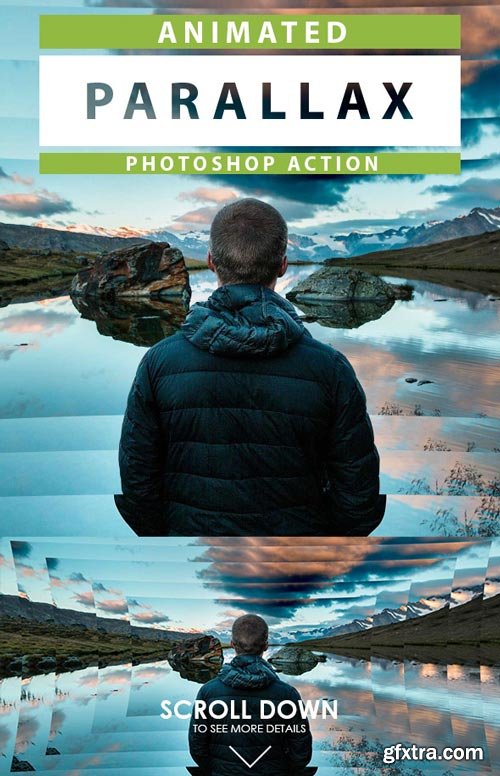 GraphicRiver - Animated Parallax Photoshop Action - 19308971
