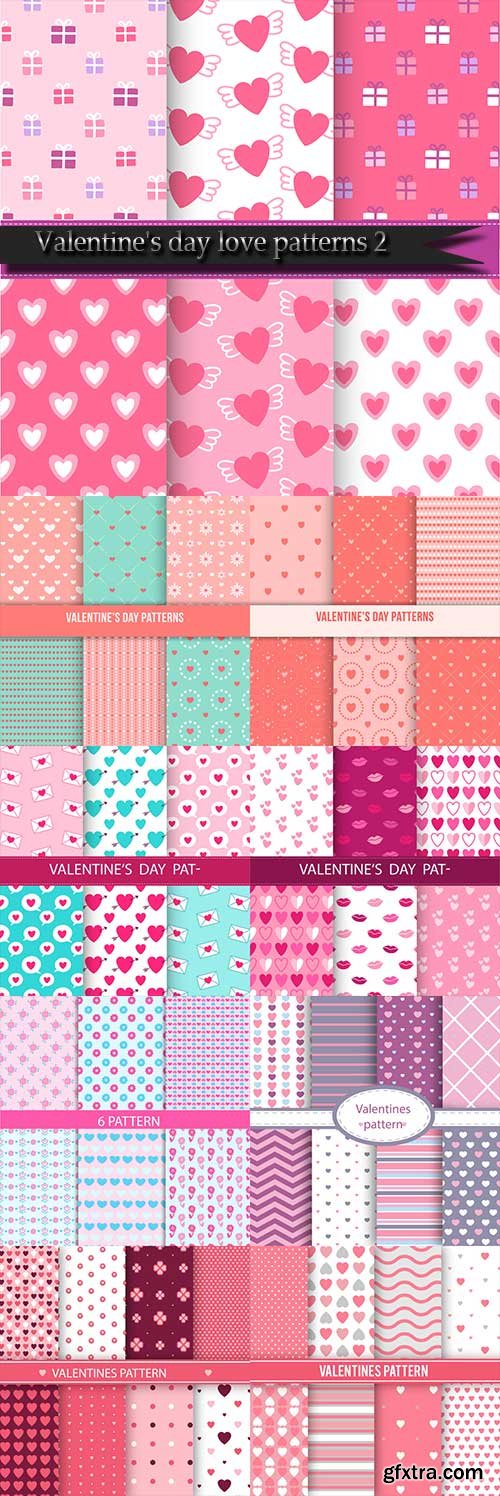 Valentine\'s day love patterns 2