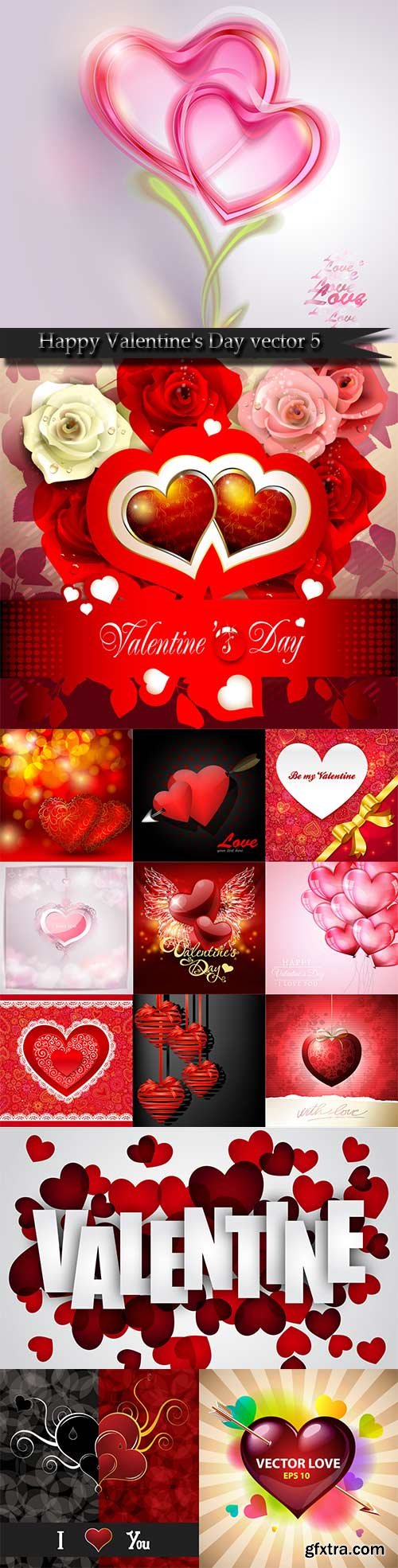 Happy Valentine\'s Day vector 5