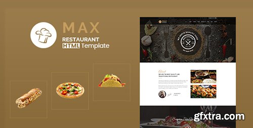ThemeForest - Max Restaurant v1.0 - Responsive HTML Template - 19355644